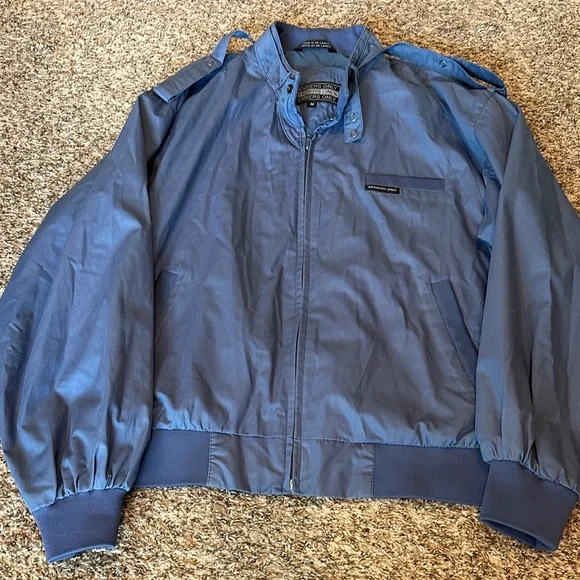 Members Only Classic Blue Windbreaker - Picture 1 of 10